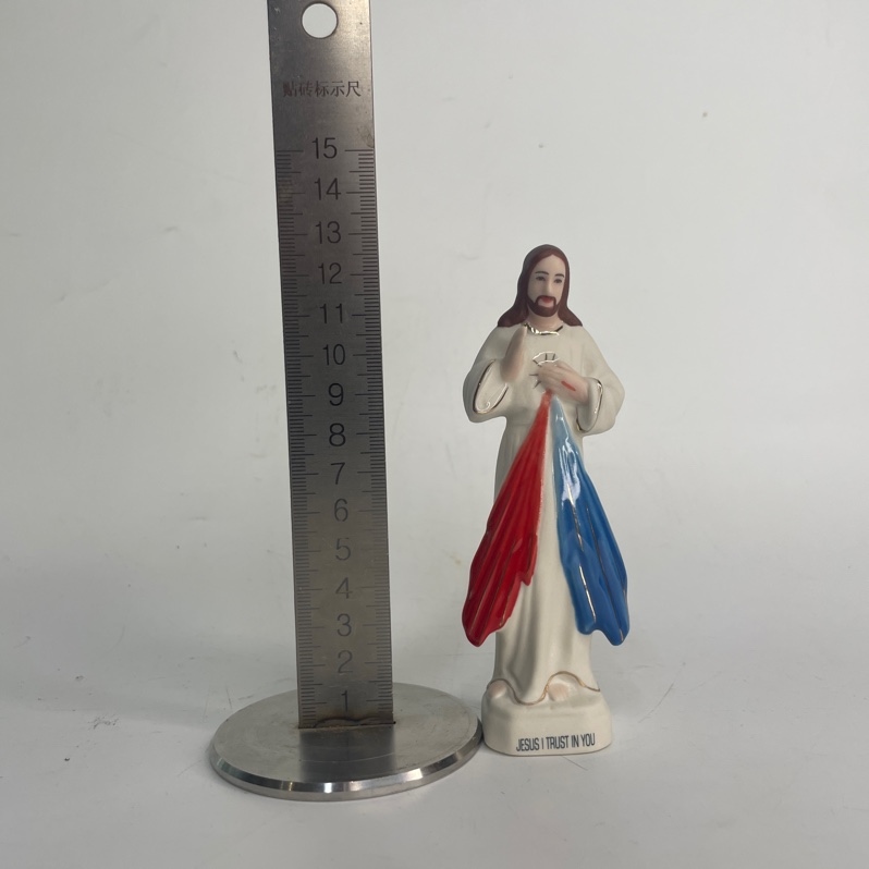 Tượng sứ Chúa thương xót 13cm