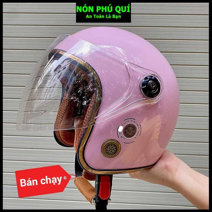 Nón bảo hiểm 3/4 kính dài Phú Quí hàng chất lượng dẹp Mh01_thumbnail_7