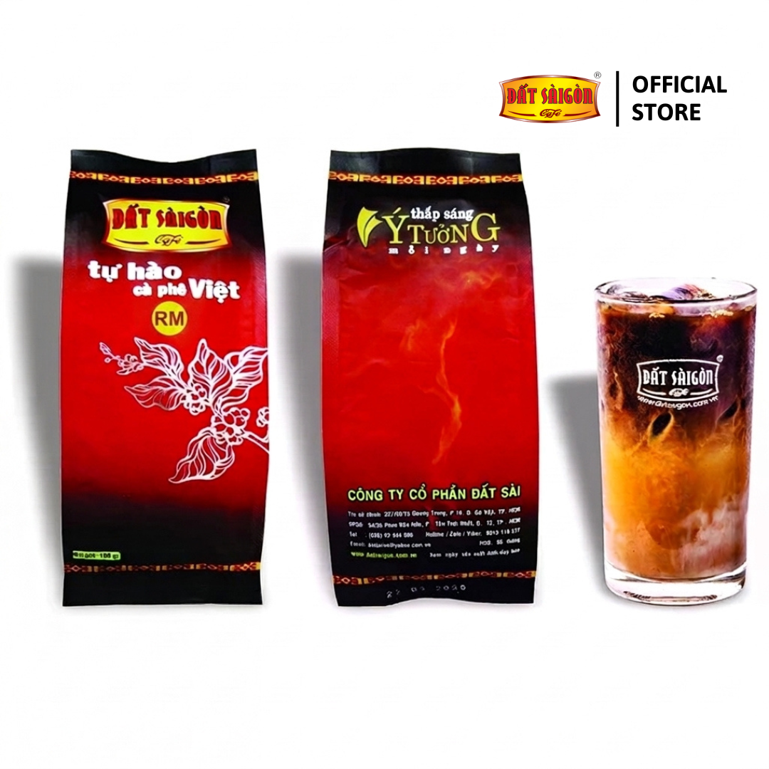 RM- 100g Cafe Ro + Moka Dành Cho Quán Café Pha Máy Tạo Lớp Crema Dầy Vàng Óng_thumbnail_8