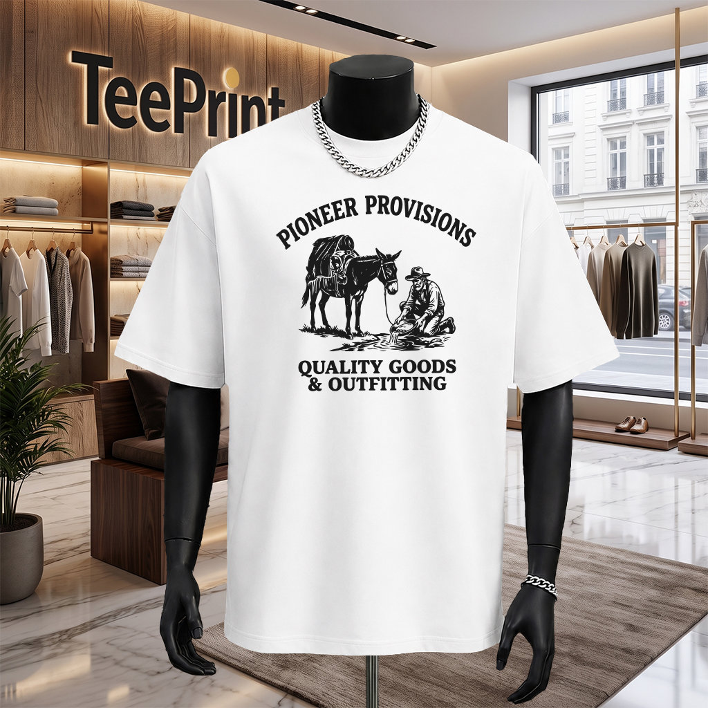 Áo thun nam form rộng TeePrint đường phố cá tính 4560