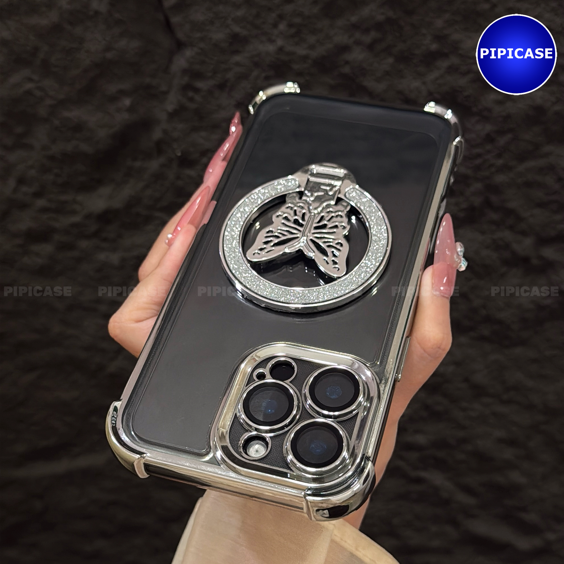 Ốp Lưng iPhone 16 Pro - MO - Bạc