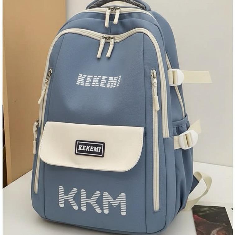 (Không Kèm Móc) Balo Học Sinh Sinh Viên Chống Nước Nhiều Ngăn Thời Trang Hàn Quốc Unisex Cunbag BL058_thumbnail_2