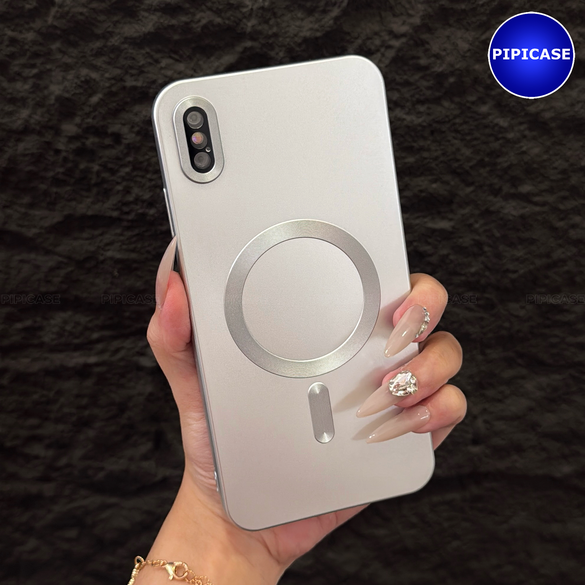 Ốp Lưng iPhone XS Max - Ops - Bạc_thumbnail_2