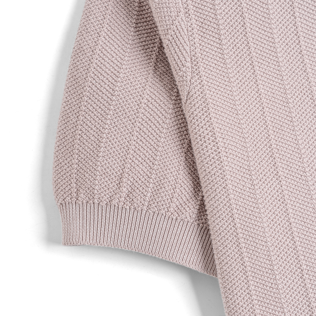 Polo Dệt Kim Herringbone Phối Viền Cổ_thumbnail_18