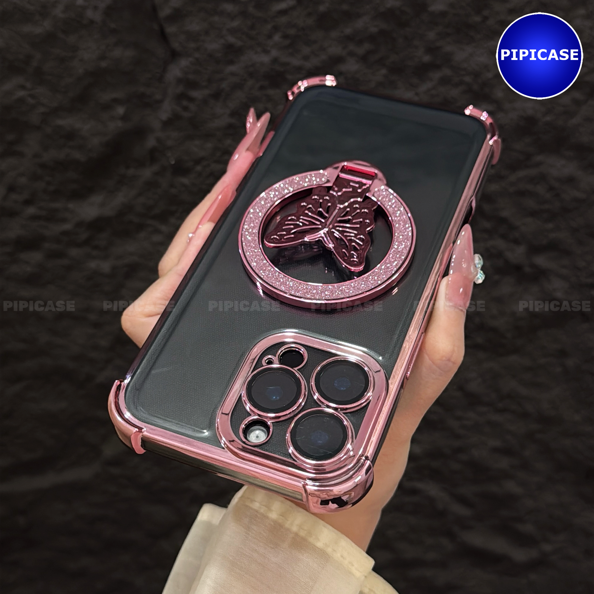 Ốp Lưng iPhone 16 Pro - MO - Hồng