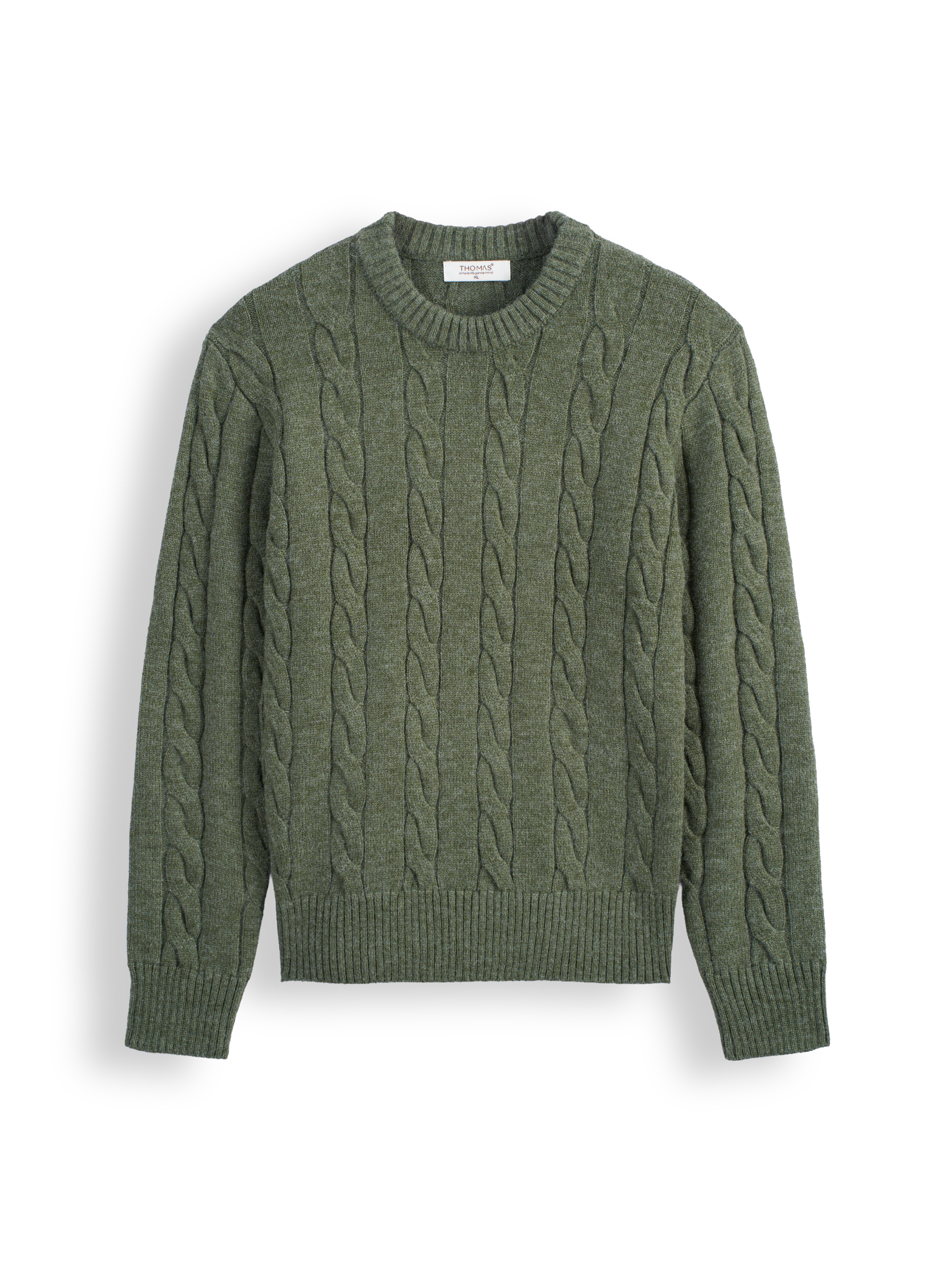 Áo Sweater Twisted-Wool Sợi Viscose Form Relaxed_thumbnail_16