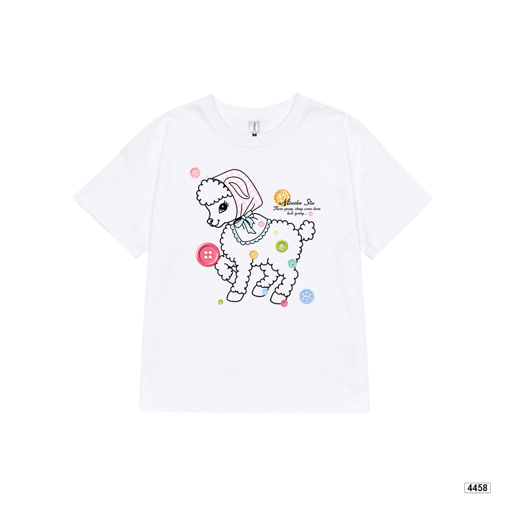 Áo baby tee Hàn Quốc form ôm poodle cute Miucho 4458_thumbnail_0