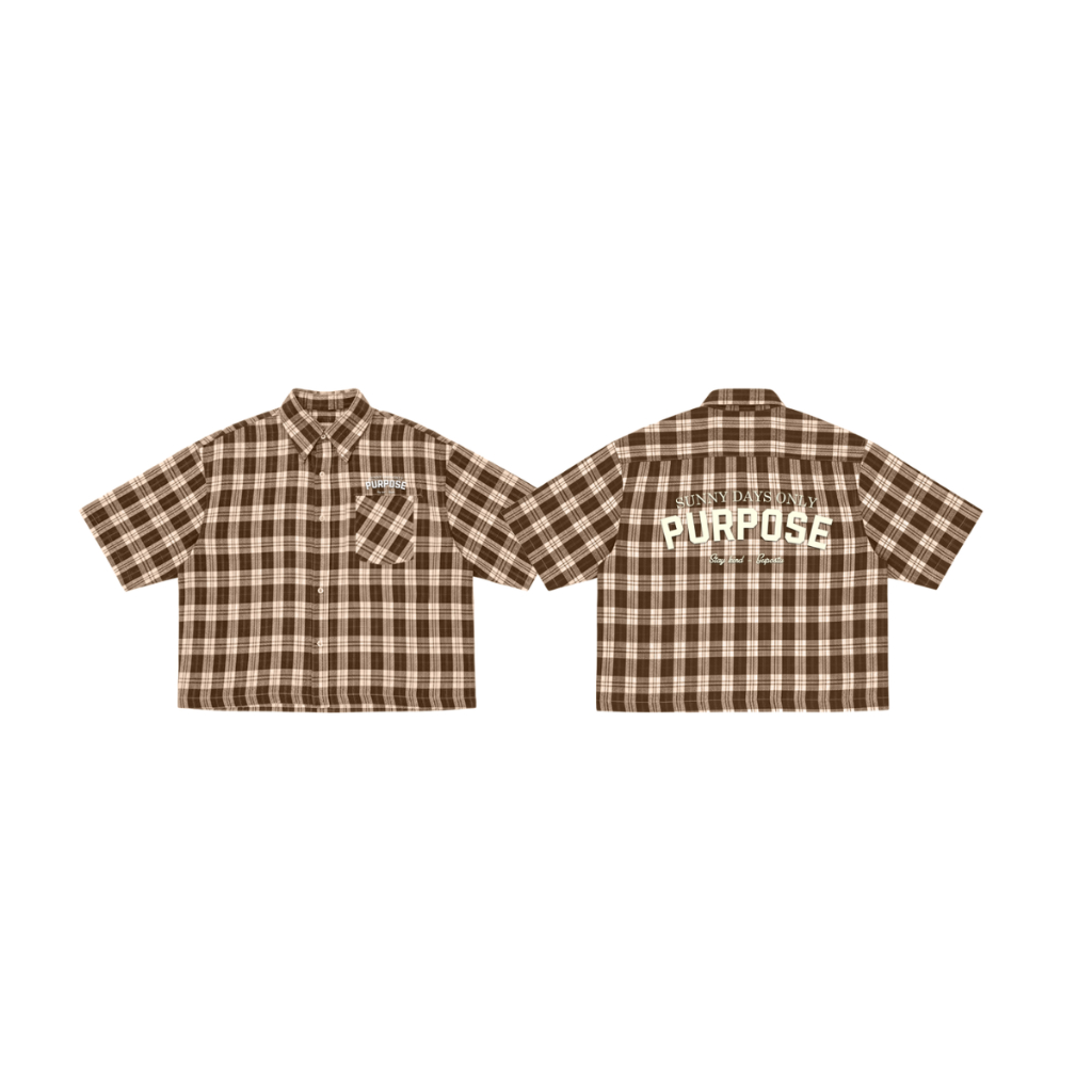 Áo Sơ Mi Caro Thêu Đắp Stay Kind GUPO Form Boxy Unisex Local Brand - SMC01_thumbnail_3