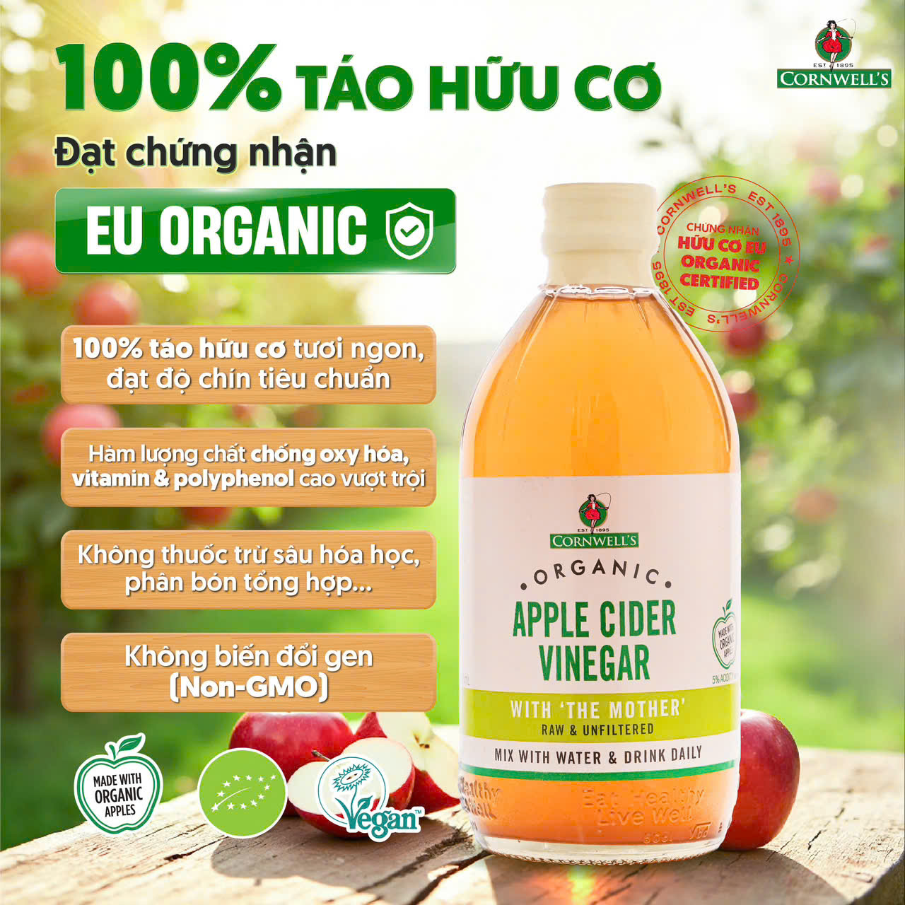 Giấm Táo Hữu Cơ Cao Cấp Cornwell’s_thumbnail_13