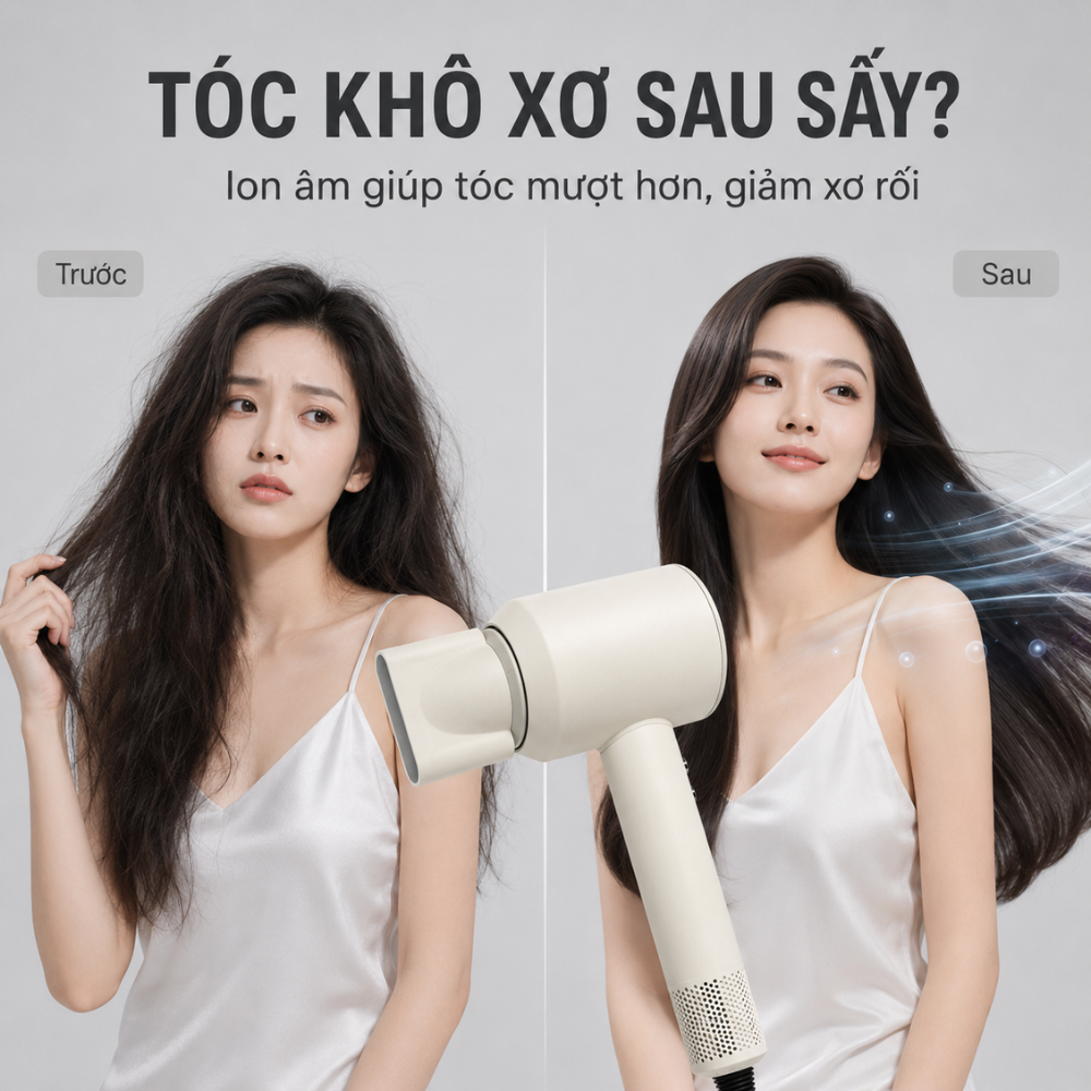 Máy Sấy Tóc Tốc Độ Cao Kachi MK428 ION (110.000 vòng/phút) - Sấy Nhanh, Chăm Sóc Tóc Ion Âm, Kiểm Soát Nhiệt NTC_thumbnail_2