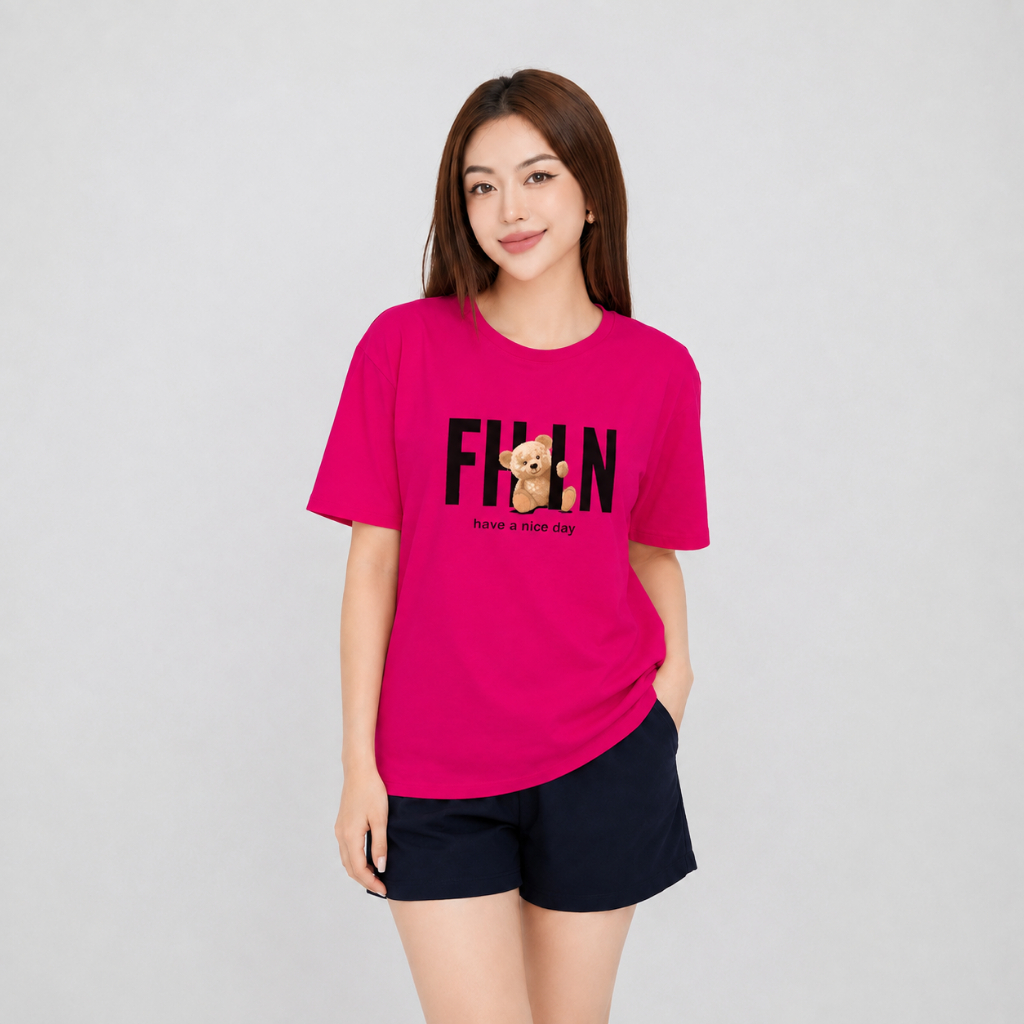 [XẢ KHO BỘ FORM RỘNG] -  Bộ quần áo thun nữ dáng rộng nhiều hình in - LOZA XB013_thumbnail_44