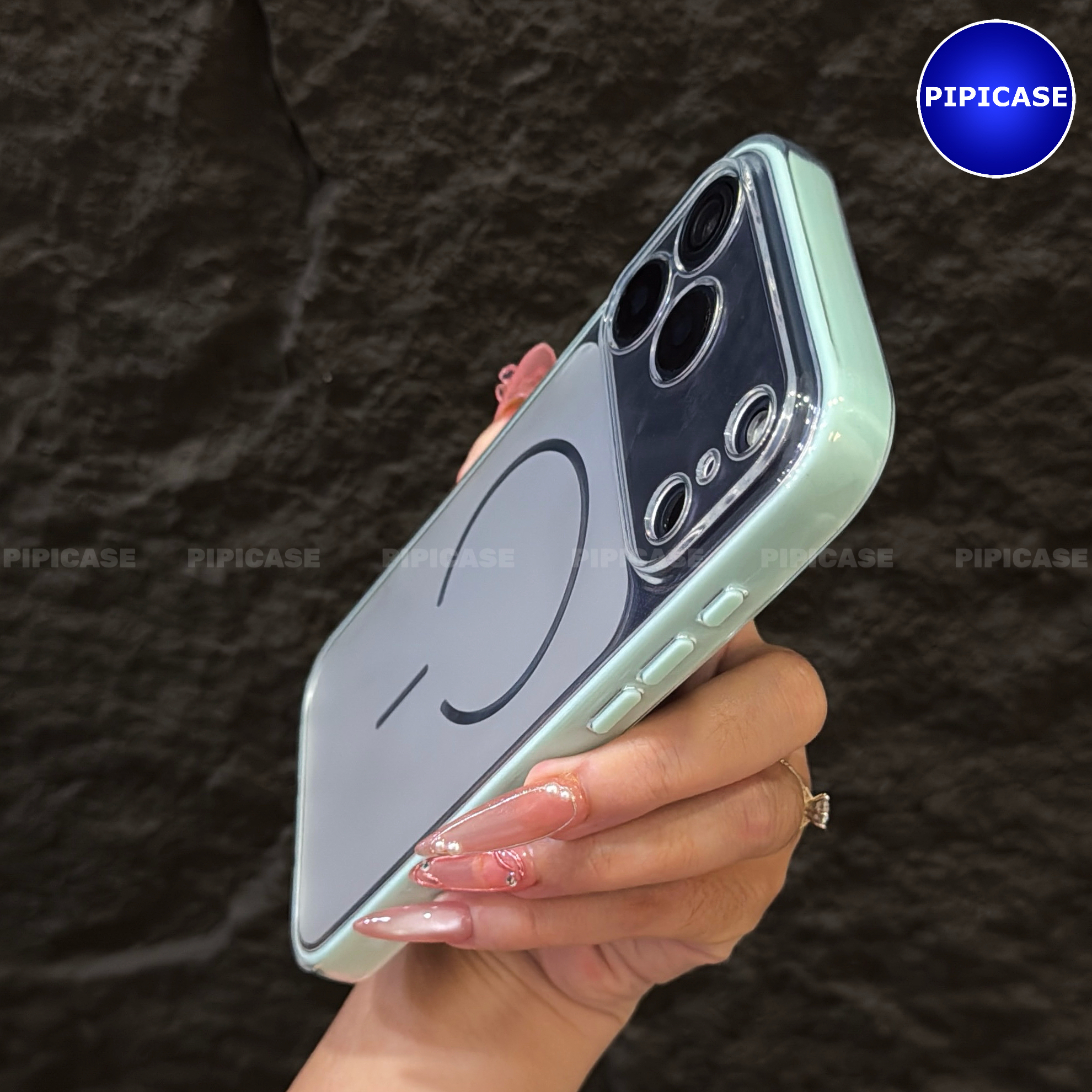 Ốp Lưng iPhone 17 Pro Max - Lucye - Xanh Mint_thumbnail_16