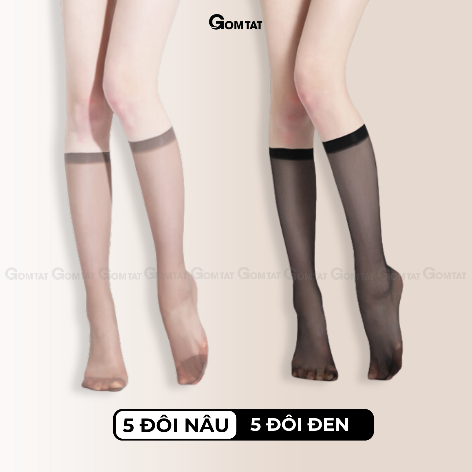 Combo tất che khuyết điểm cổ cao dành cho nữ GOMTAT, vớ da che khuyết điểm siêu thật chân, khó xước - GUO-A099_thumbnail_16