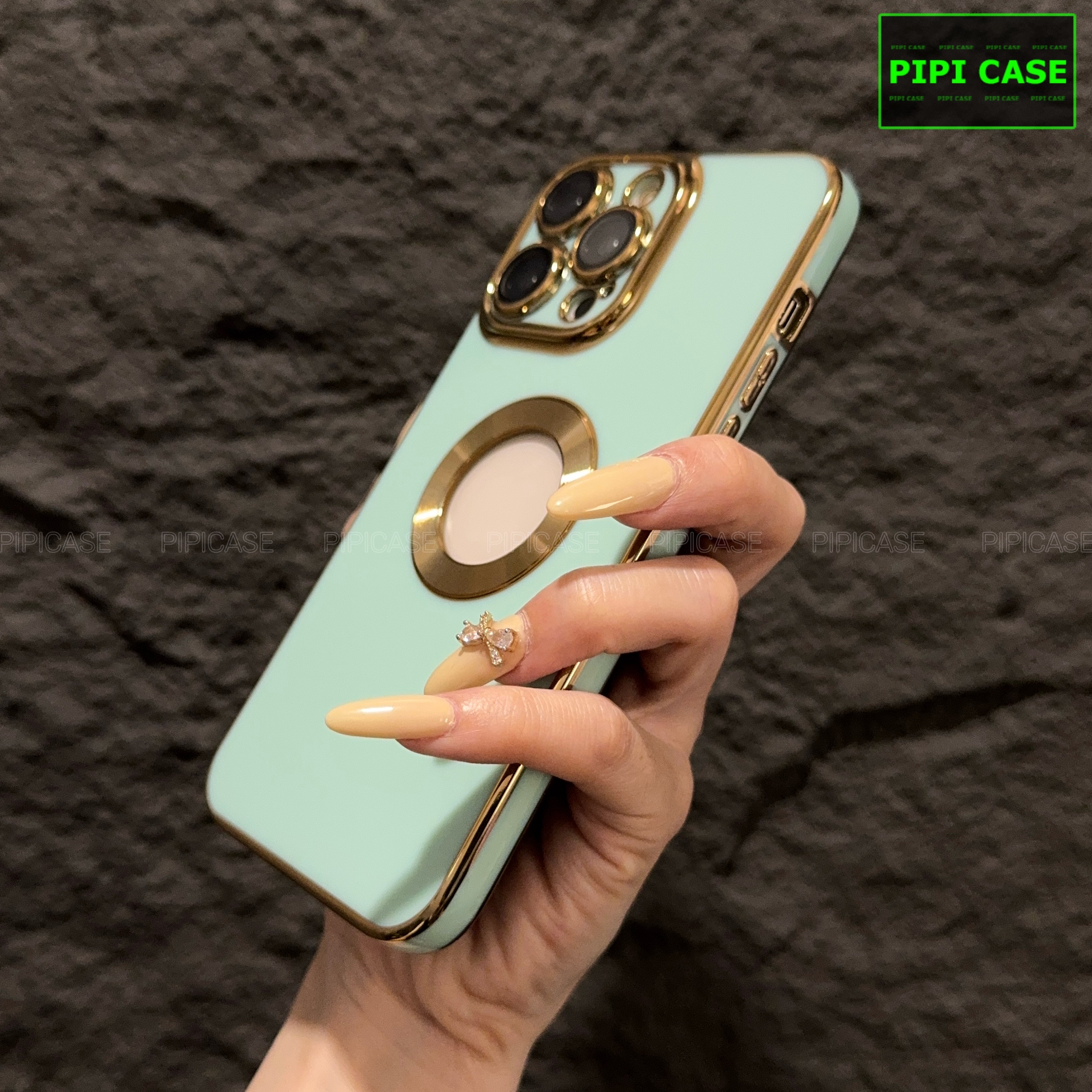 Ốp Lưng iPhone 14 Pro - Pandora - Xanh Mint_thumbnail_2