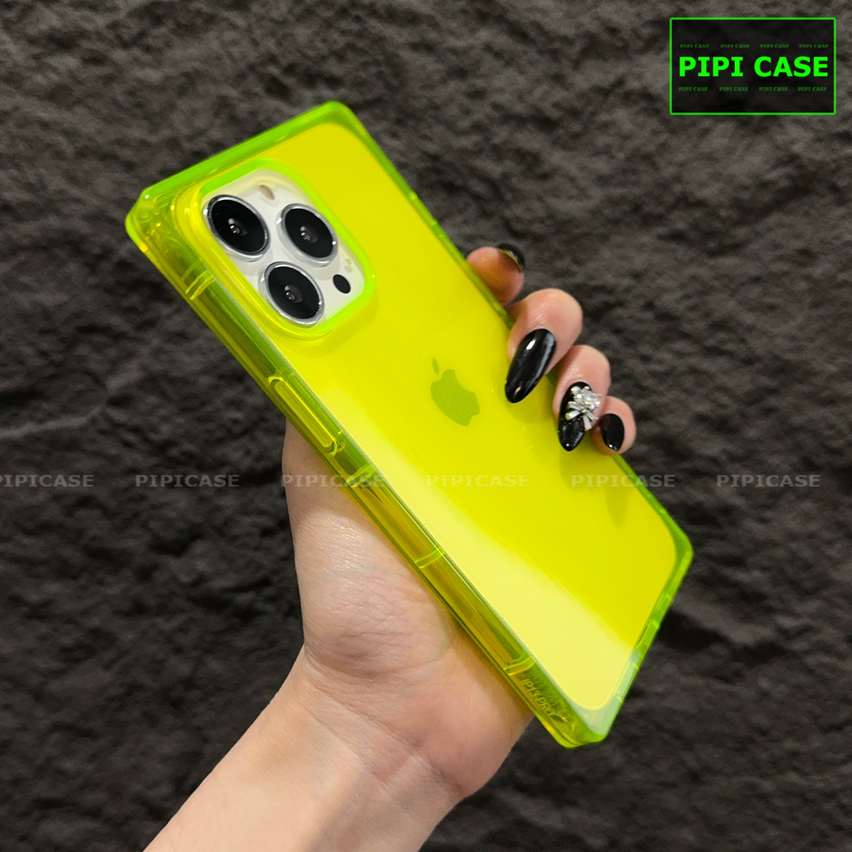 Ốp Lưng iPhone 12 Pro - Layla - Vàng Dạ Quang_thumbnail_12