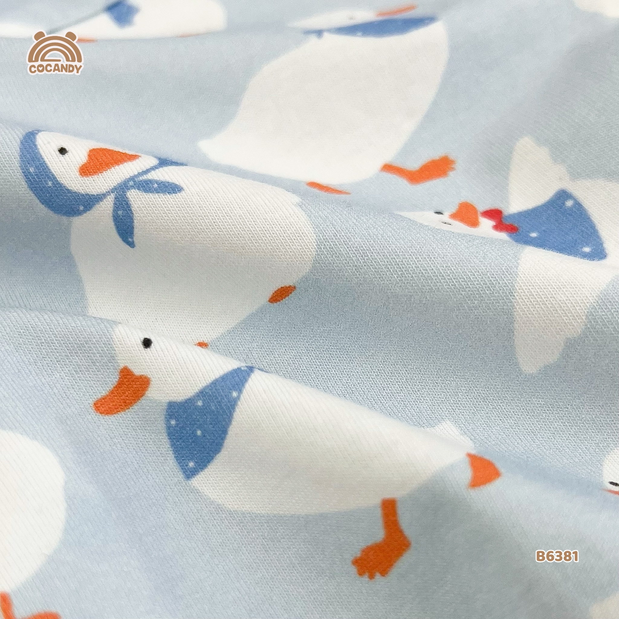 Bộ cộc pijama XANH họa tiết vịt quàng khăn_thumbnail_8