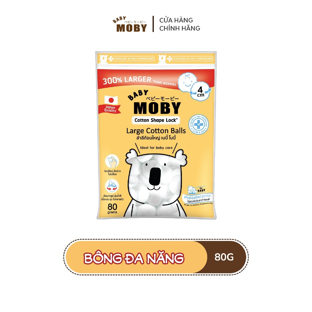 Bông viên đa năng Moby