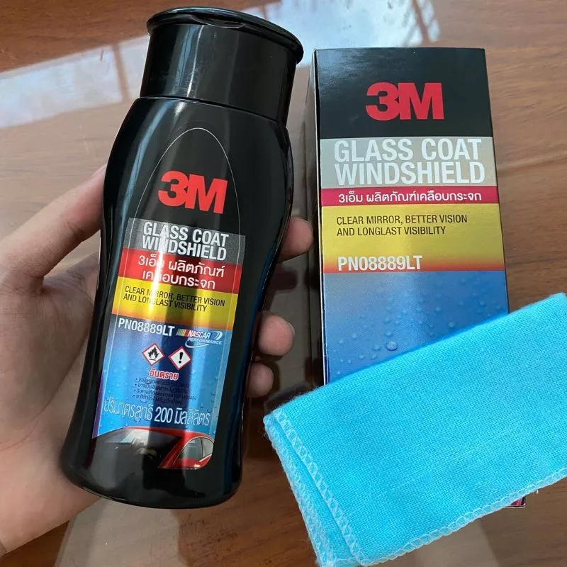 Chai chống bám nước trên kính xe 3M Glass Coat Windshield 08889 LT - 200ml - OFFB SHOP_thumbnail_7
