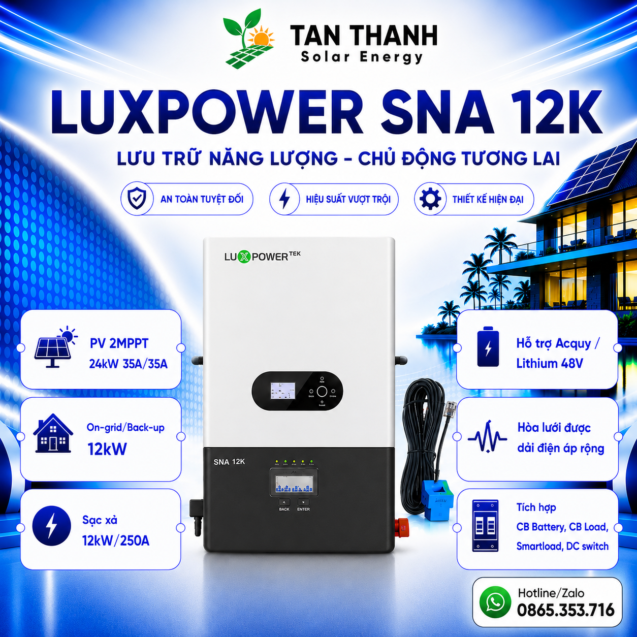 Luxpower ECO Hybrid 12kW SNA 12K