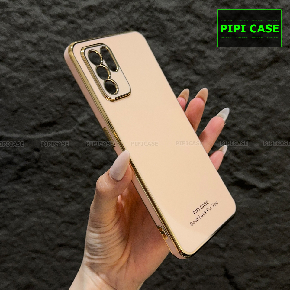 Ốp Lưng Oppo Reno 6Z - Royal - Vàng Hồng_thumbnail_3