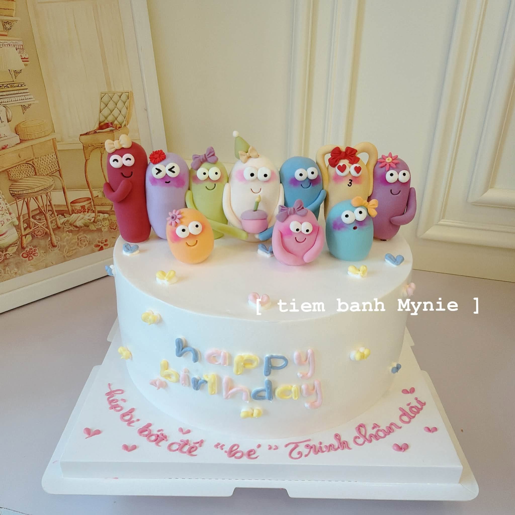 Bánh kem nhân vật vô tri - NT0063
