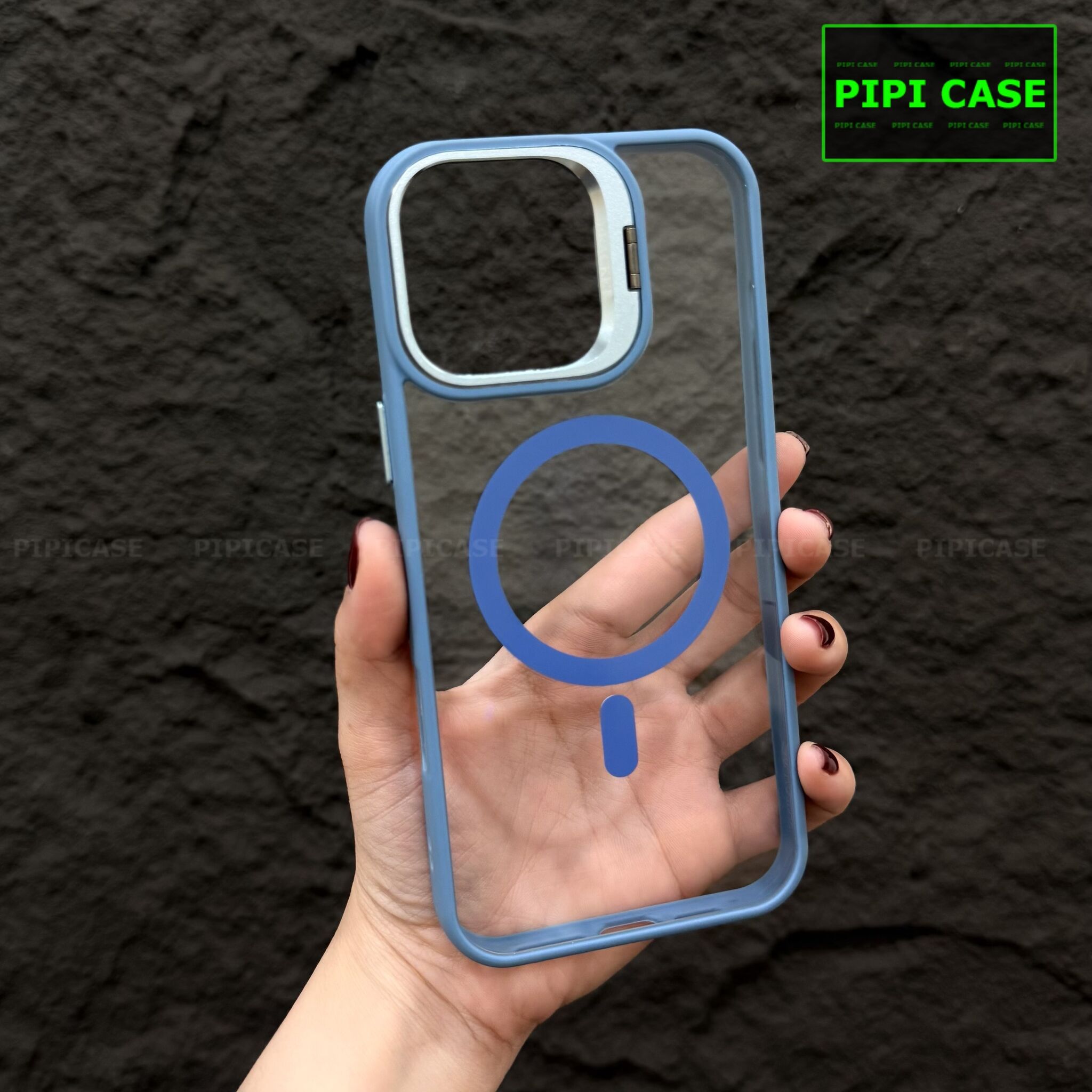 Ốp Lưng iPhone 14 Pro Max - Dansi - Xanh Nhạt_thumbnail_0