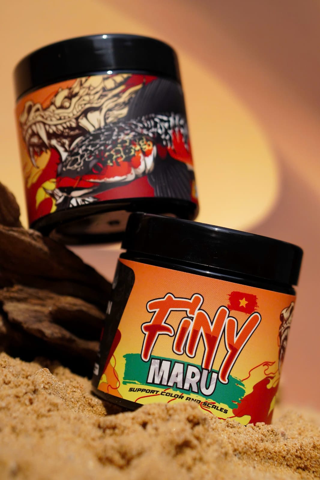 FINY MARU – Premium Color & Scale Support Food