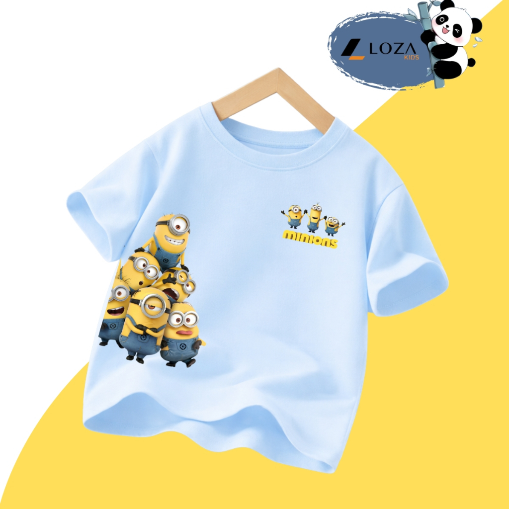Áo thun bé trai BST MINION Hot trend - Loza Kids AT007_thumbnail_5