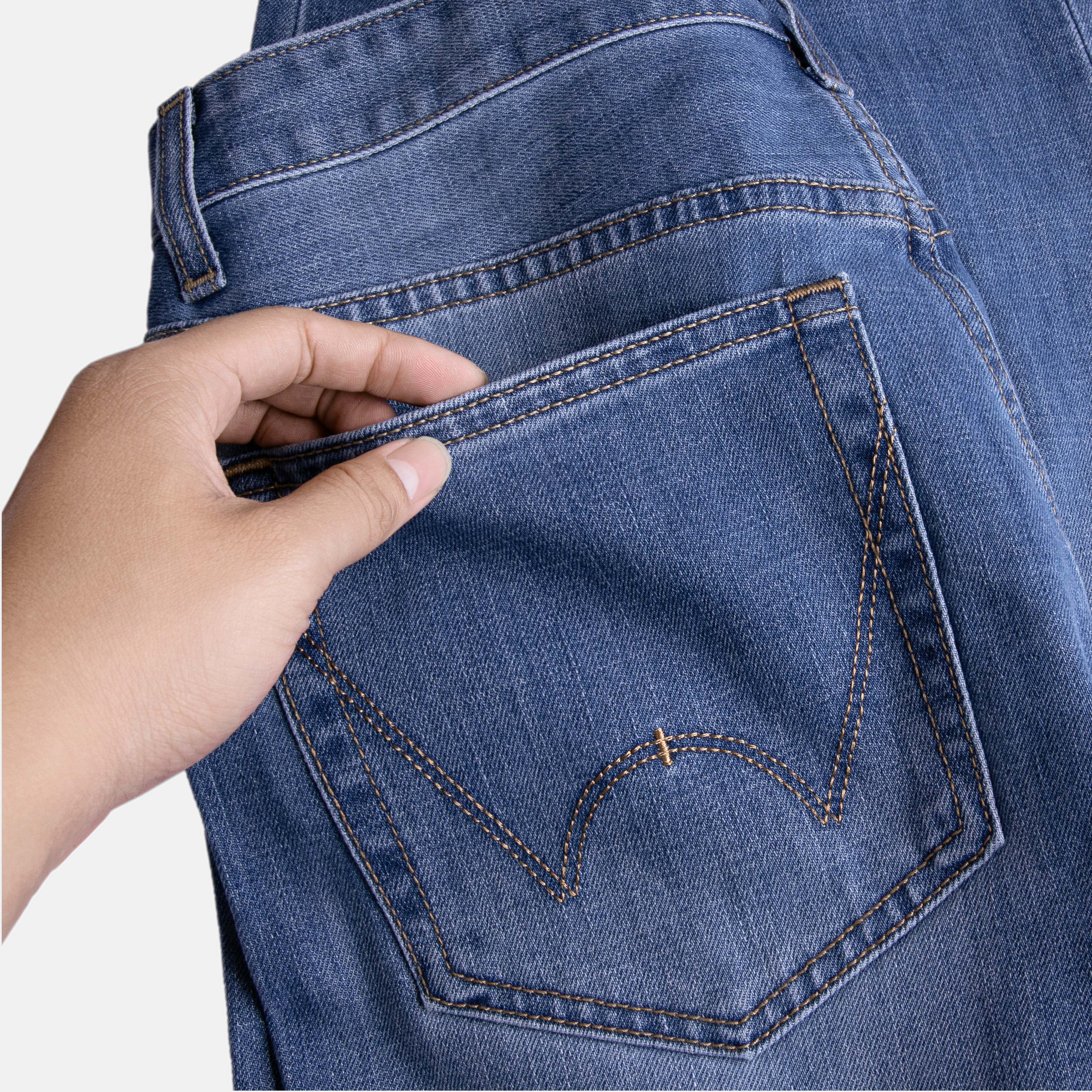 Quần Jeans Nam Cao Cấp J16 - Form Slim Straight - KaKa Fashion_thumbnail_10