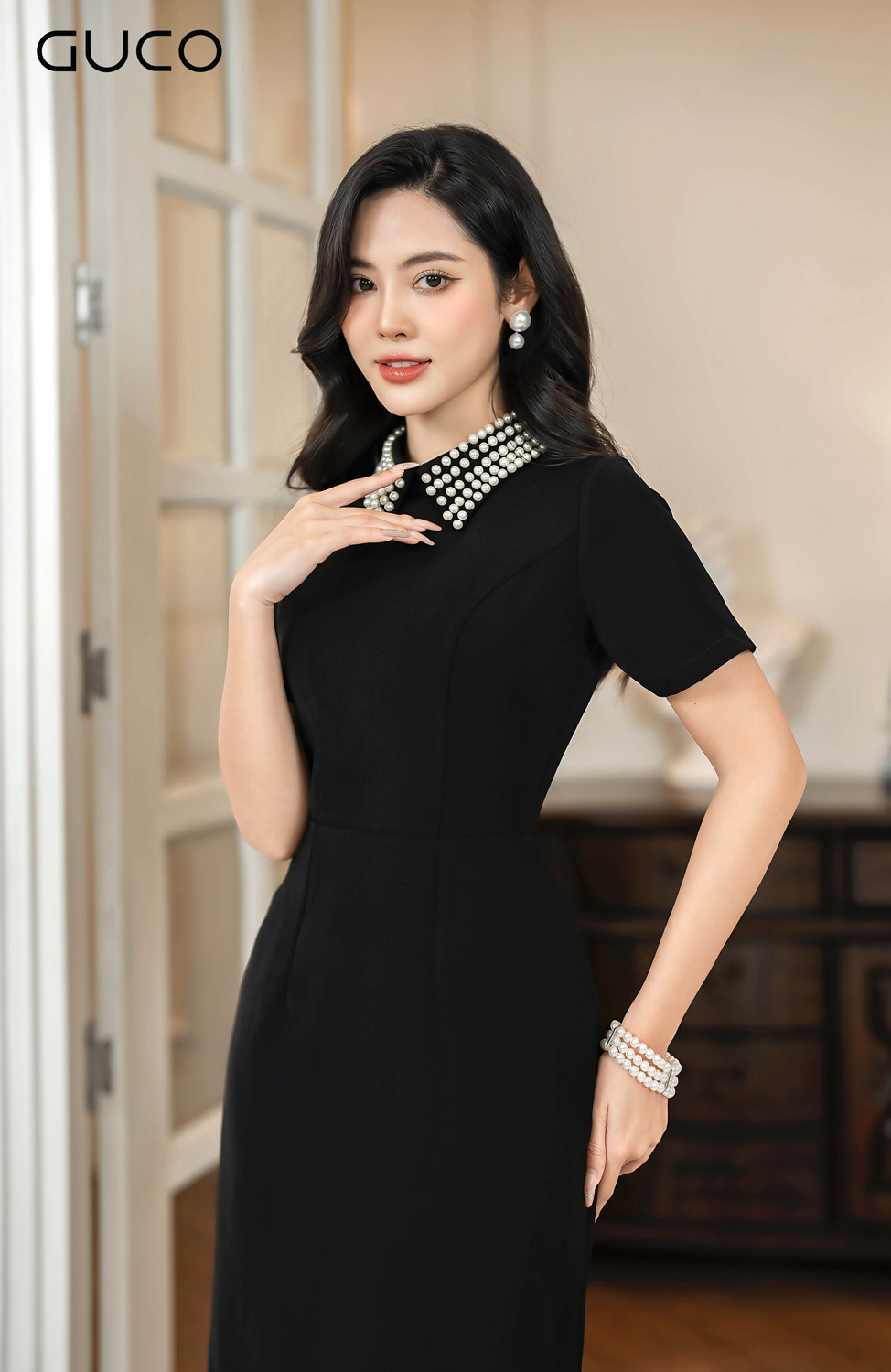 D10031DEN - ĐẦM A DỰ TIỆC CỔ NGỌC TRAI - ĐEN_thumbnail_2
