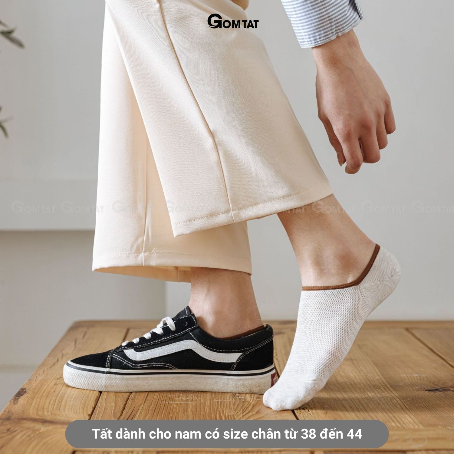 Combo 7 đôi tất lười nam chống tuột gót GOMTAT, vớ lười nam mùa hè đi giày lười cao cấp - MIA-1402-CB7 MIA-1402_thumbnail_9