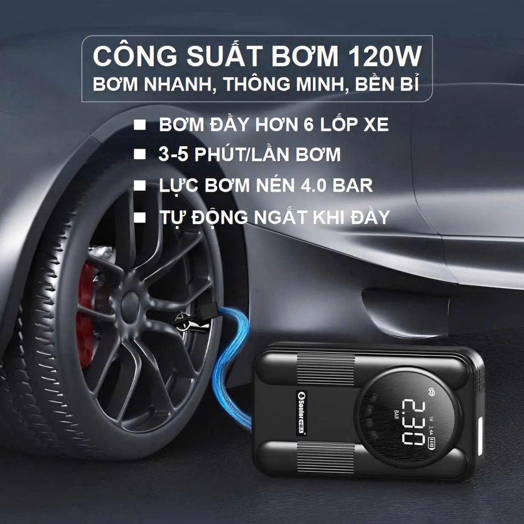 Bộ Kích Bình Bơm Lốp Ô Tô SOULOR V3 12.900mAh (4-in-1)_thumbnail_4