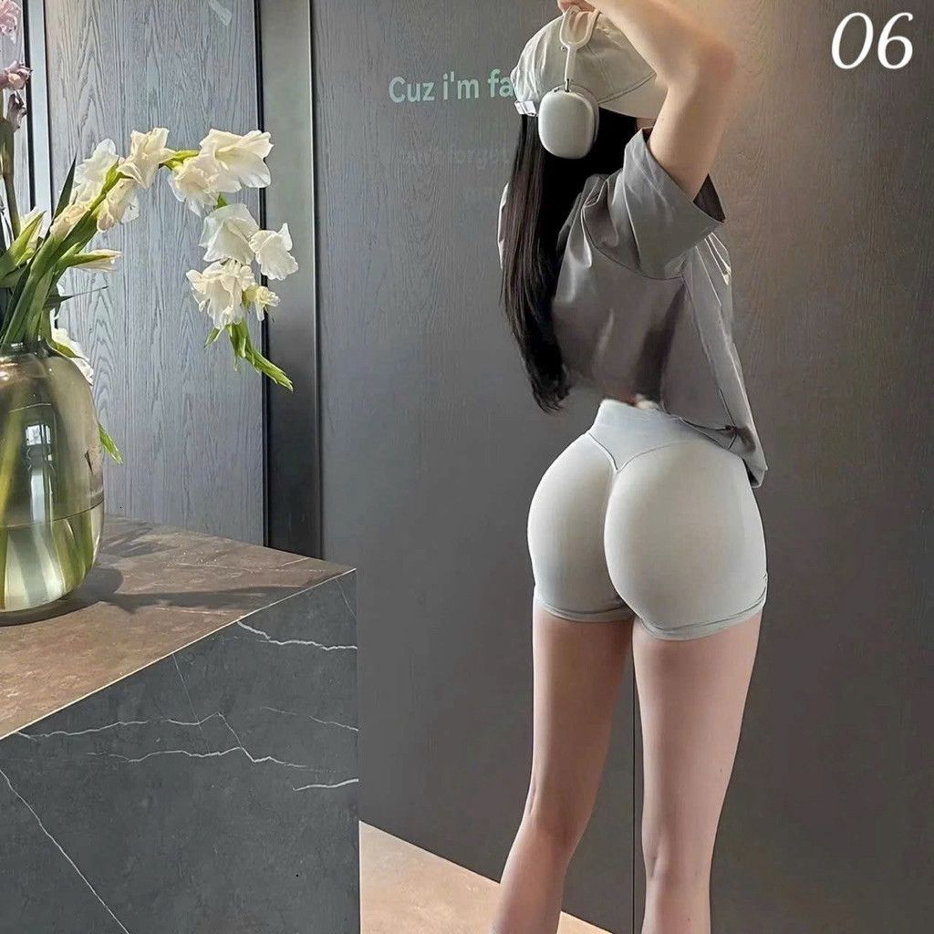 Yumii Sportswear Quần Đùi Thể Thao Tập Gym Chạy Bộ Nữ Chun Mông 06 Lưng Cao Không Tụt Ôm Body Vải Co Giãn Thấm Hút Mồ Hô