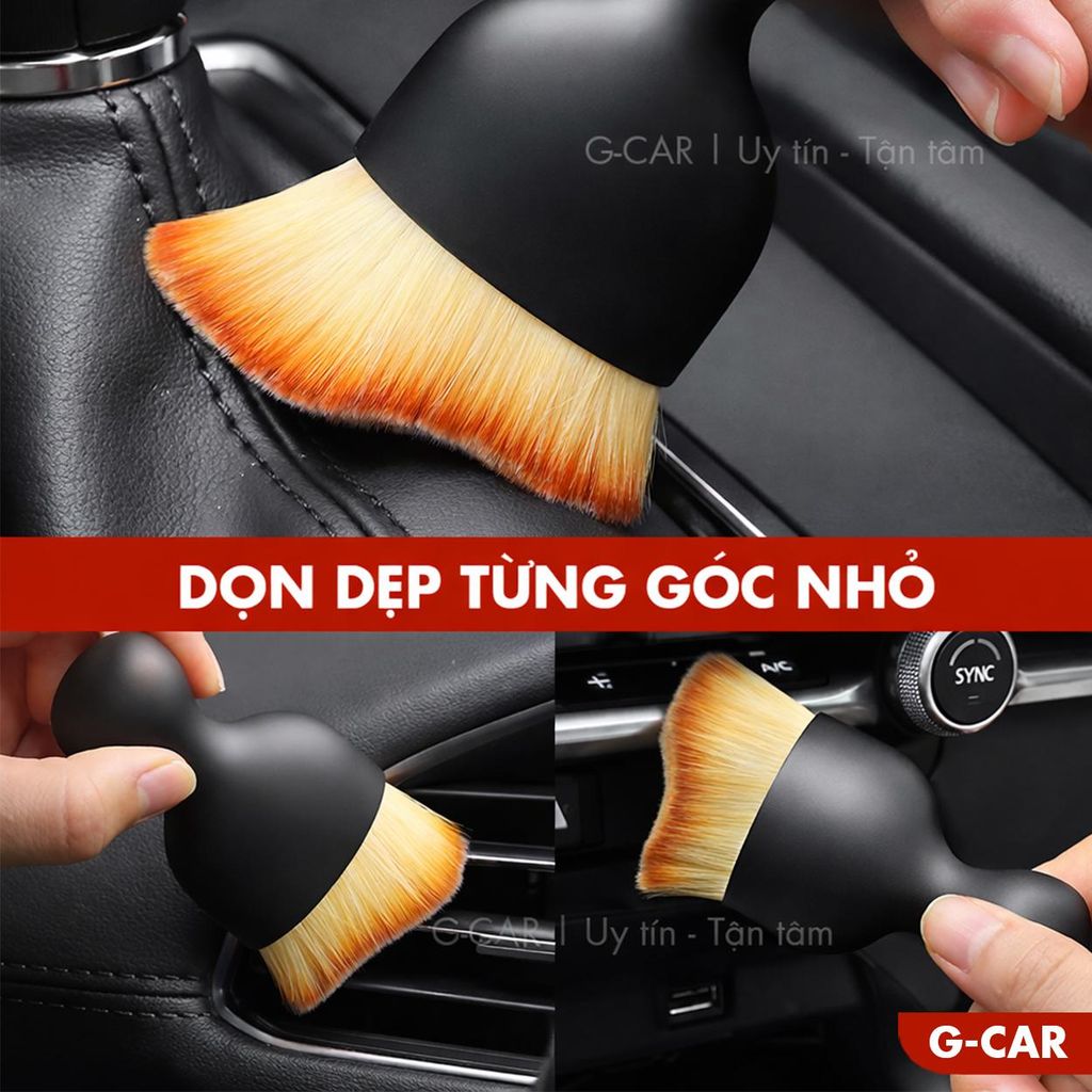 Chổi Quét Bụi Vệ Sinh Nội Thất Ô Tô Lông Mềm Có Nắp Đậy_thumbnail_6