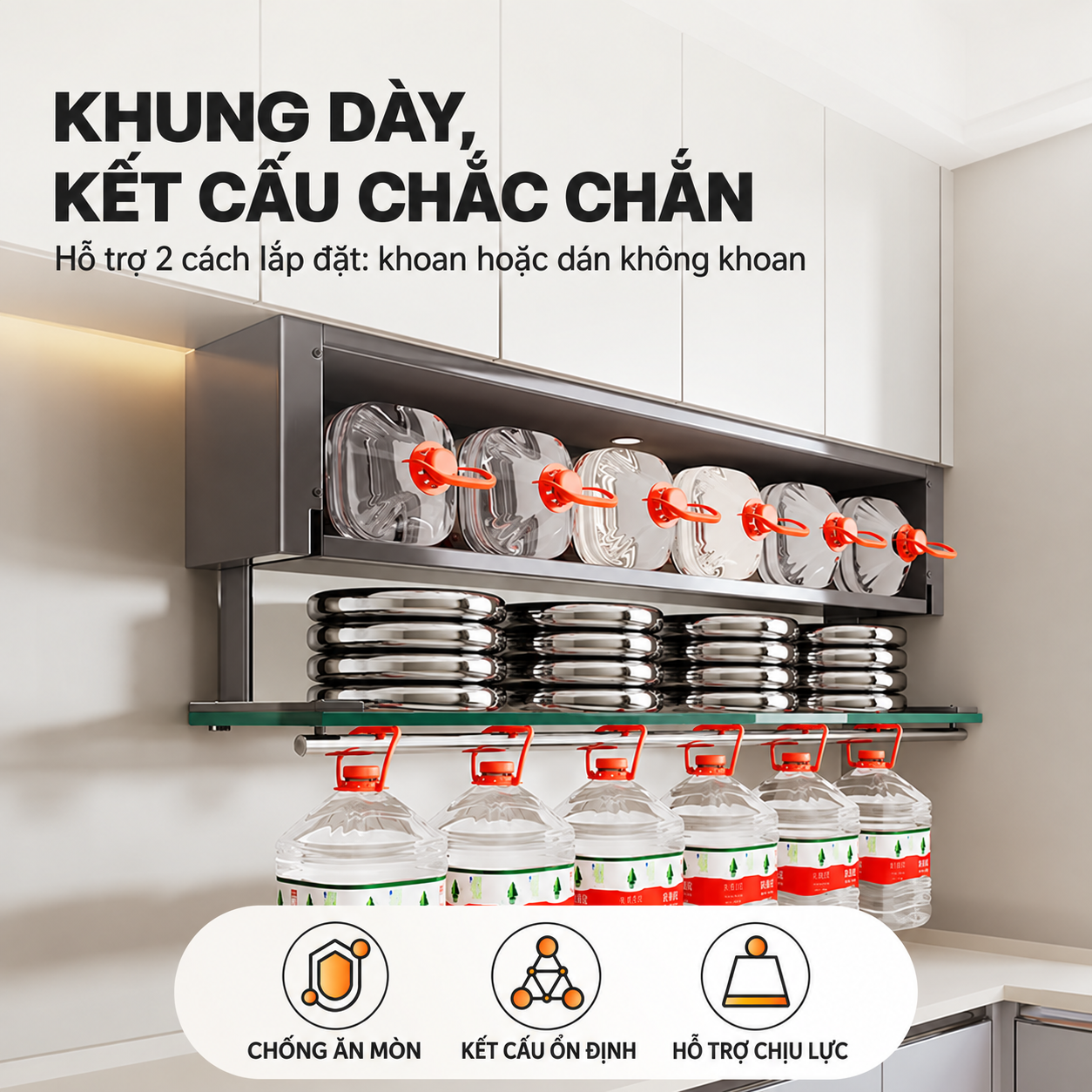 Tủ Bếp Treo Tường Thông Minh 2 Trong 1_thumbnail_4