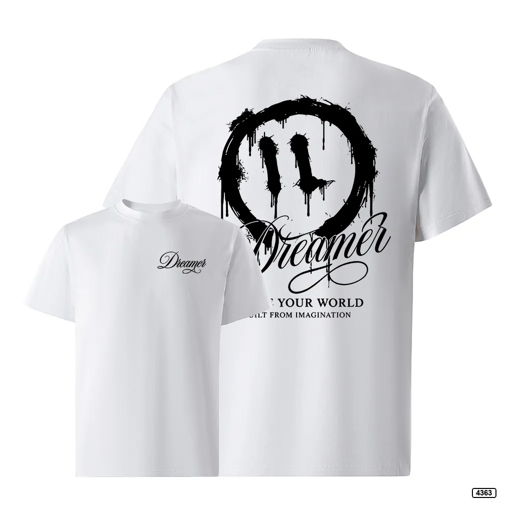 Áo thun nam form rộng Dreamer Slogan TeePrint 4363_thumbnail_9