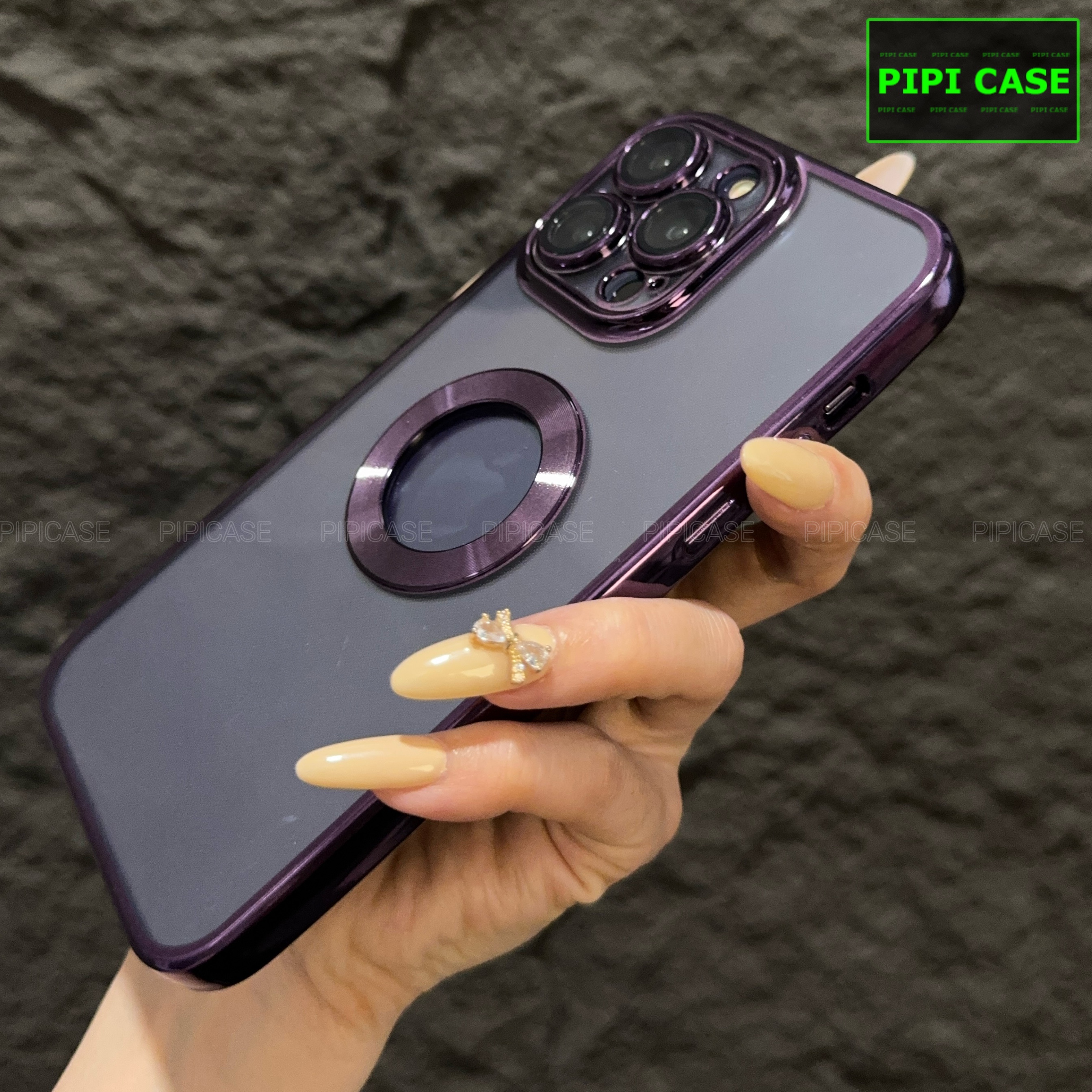Ốp Lưng iPhone 14 Pro - Water - Tím_thumbnail_12
