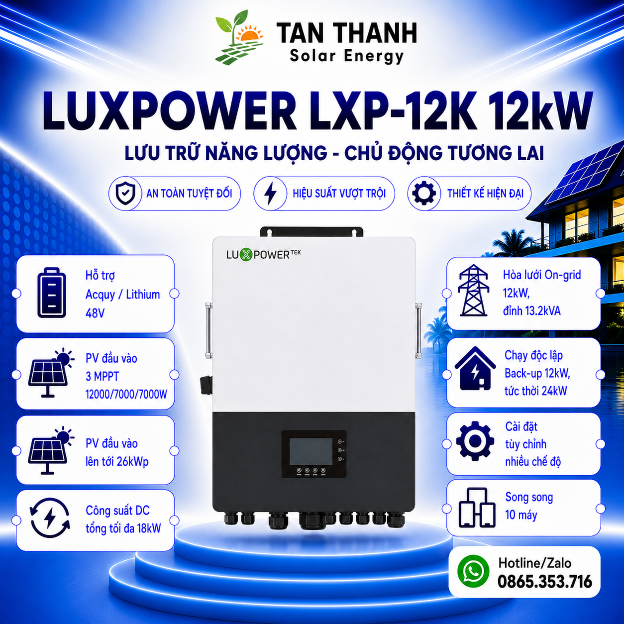 Luxpower Hybrid LXP-12K 12kW