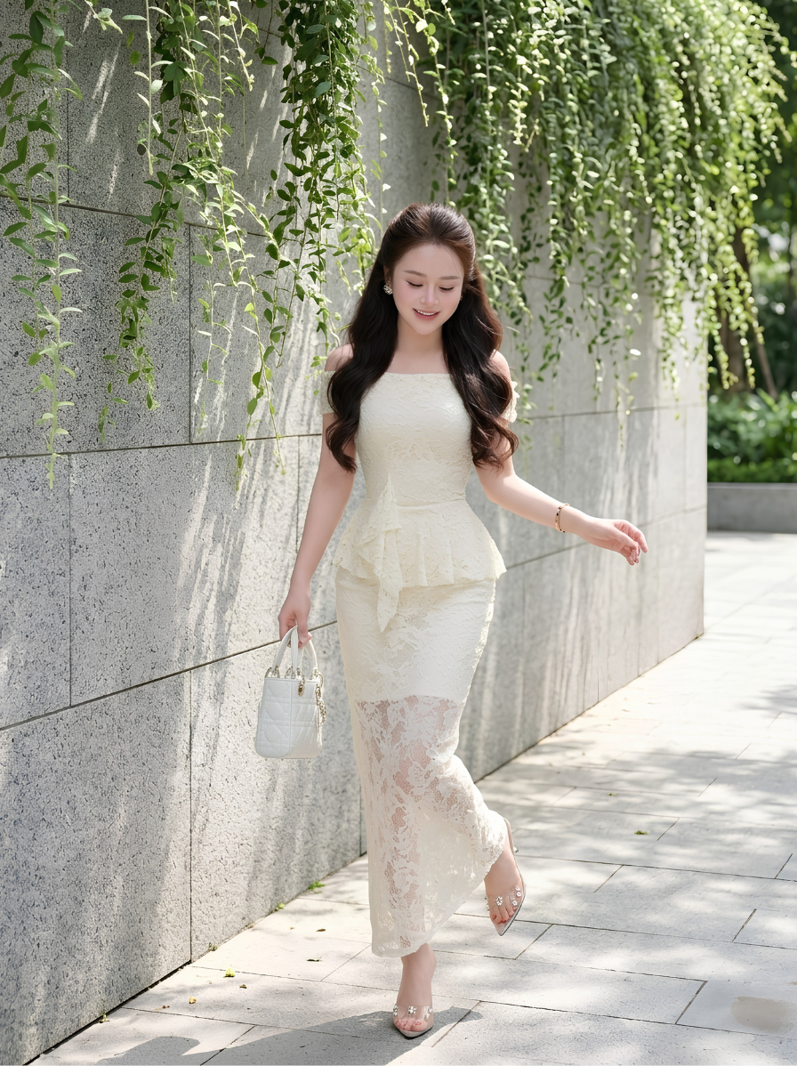 G52 - Đầm Ren Peplum Trễ Vai Cao Cấp_thumbnail_5