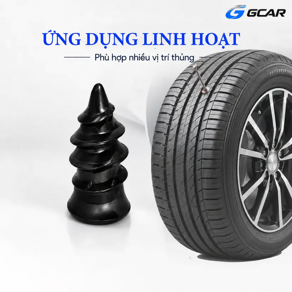 Bộ 20 Đinh Vá Lốp Khẩn Cấp Bằng Vít Cao Su (Kèm Tua Vít To)_thumbnail_3