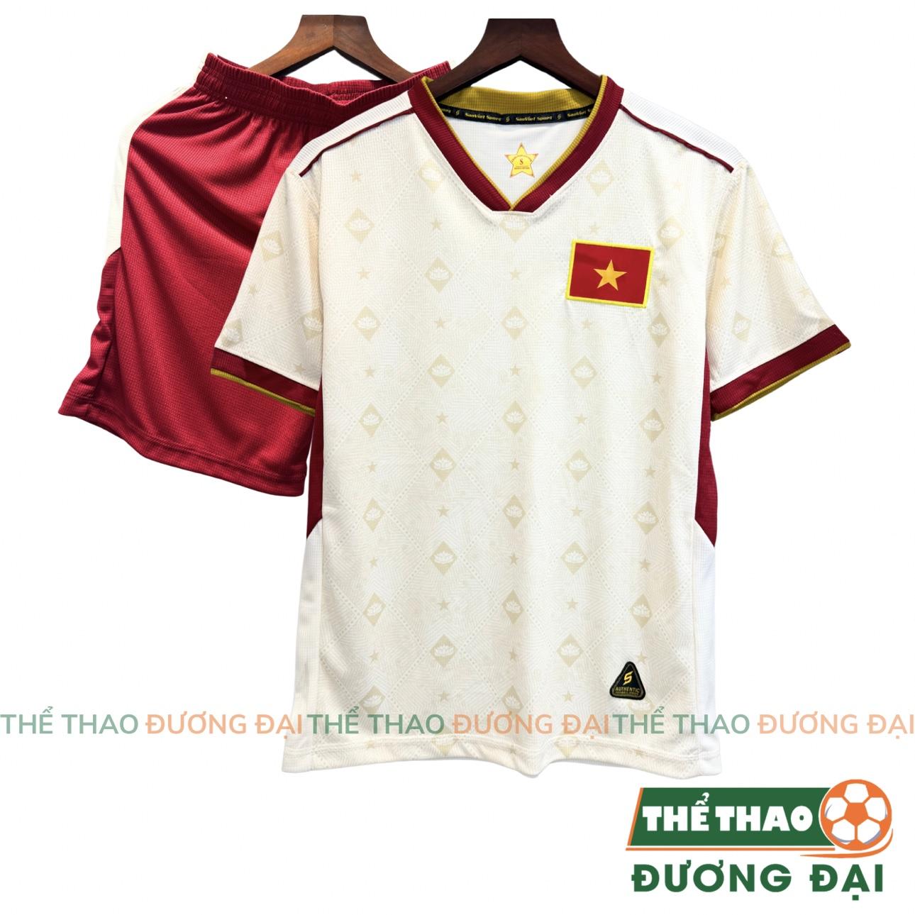 BST Quần Áo Bóng Đá ĐT Việt Nam SV Thun Mè S-Comf Thoáng Khí Thể Thao Đương Đại_thumbnail_2