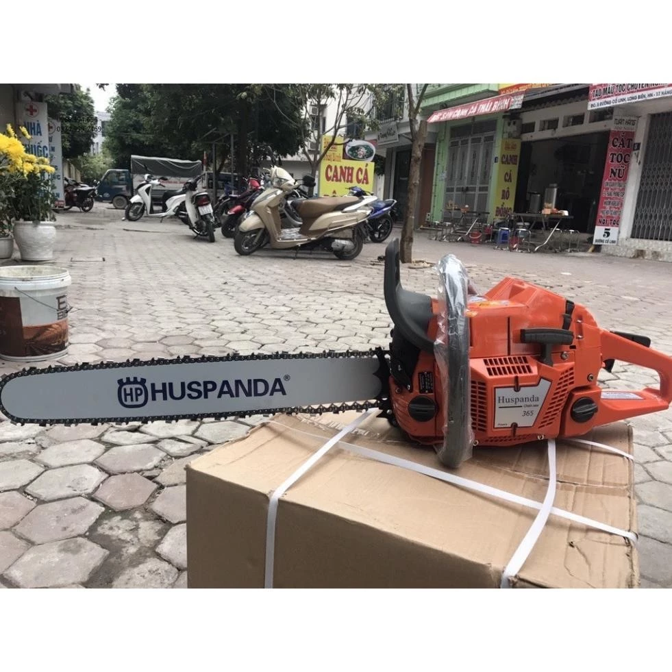 Máy Cưa Xích Xăng HUSPANDA 365 –ưa Xích HUSPANDA 365 Chạy Xăng, Cưa Gỗ, Cưa Cây, Máy Cưa 2 Thì Mạnh Mẽ  