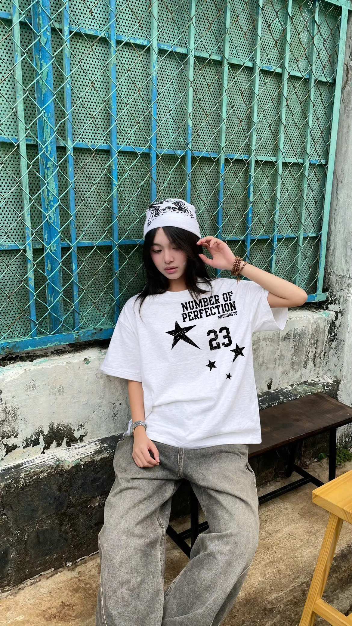 Áo thun form boxy number of perfection Miucho 4334_thumbnail_3