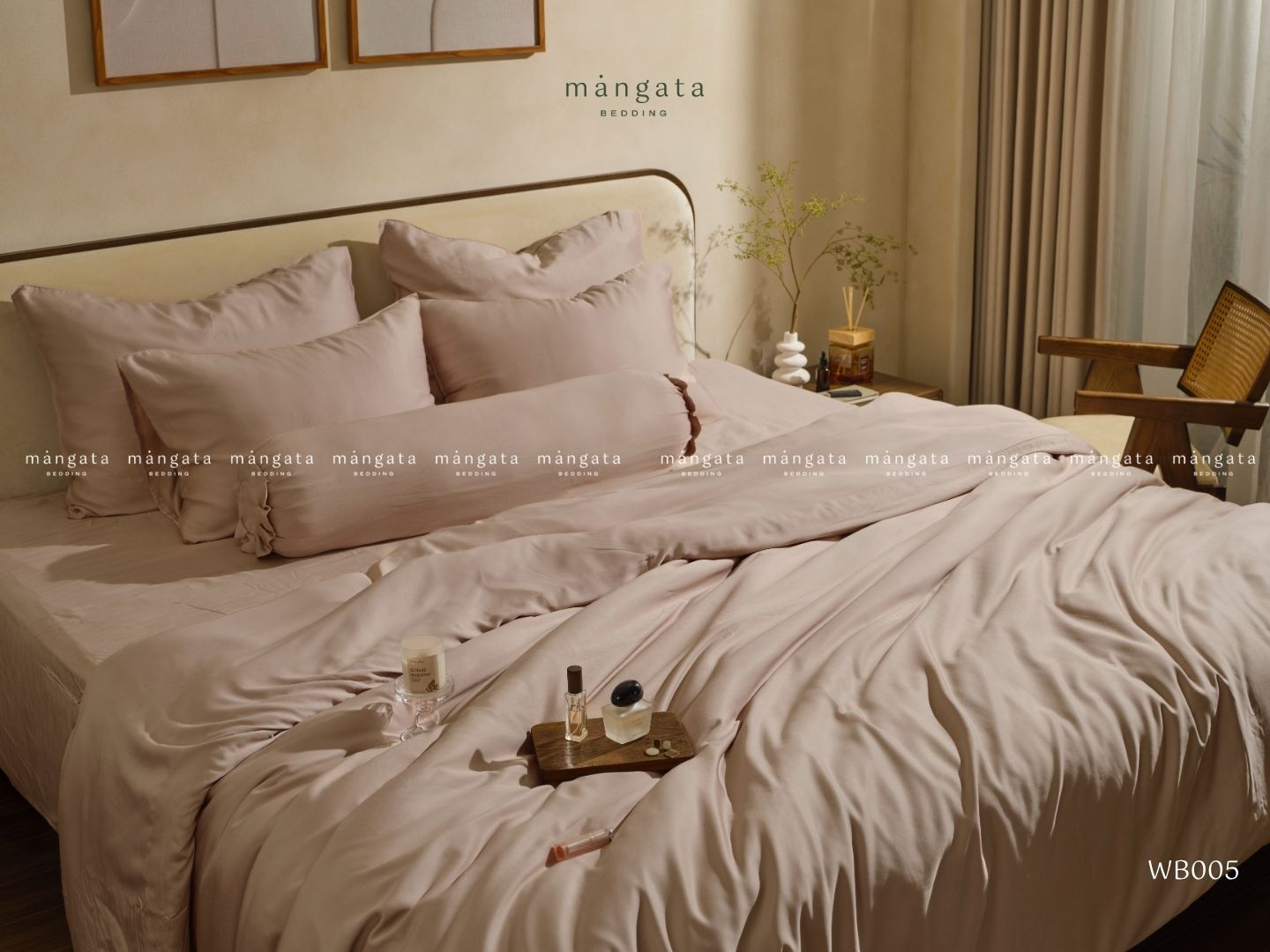 Mocha - Bộ 𝗧𝗔𝗡𝗕𝗢𝗢𝗖𝗘𝗟® Washed Bamboo