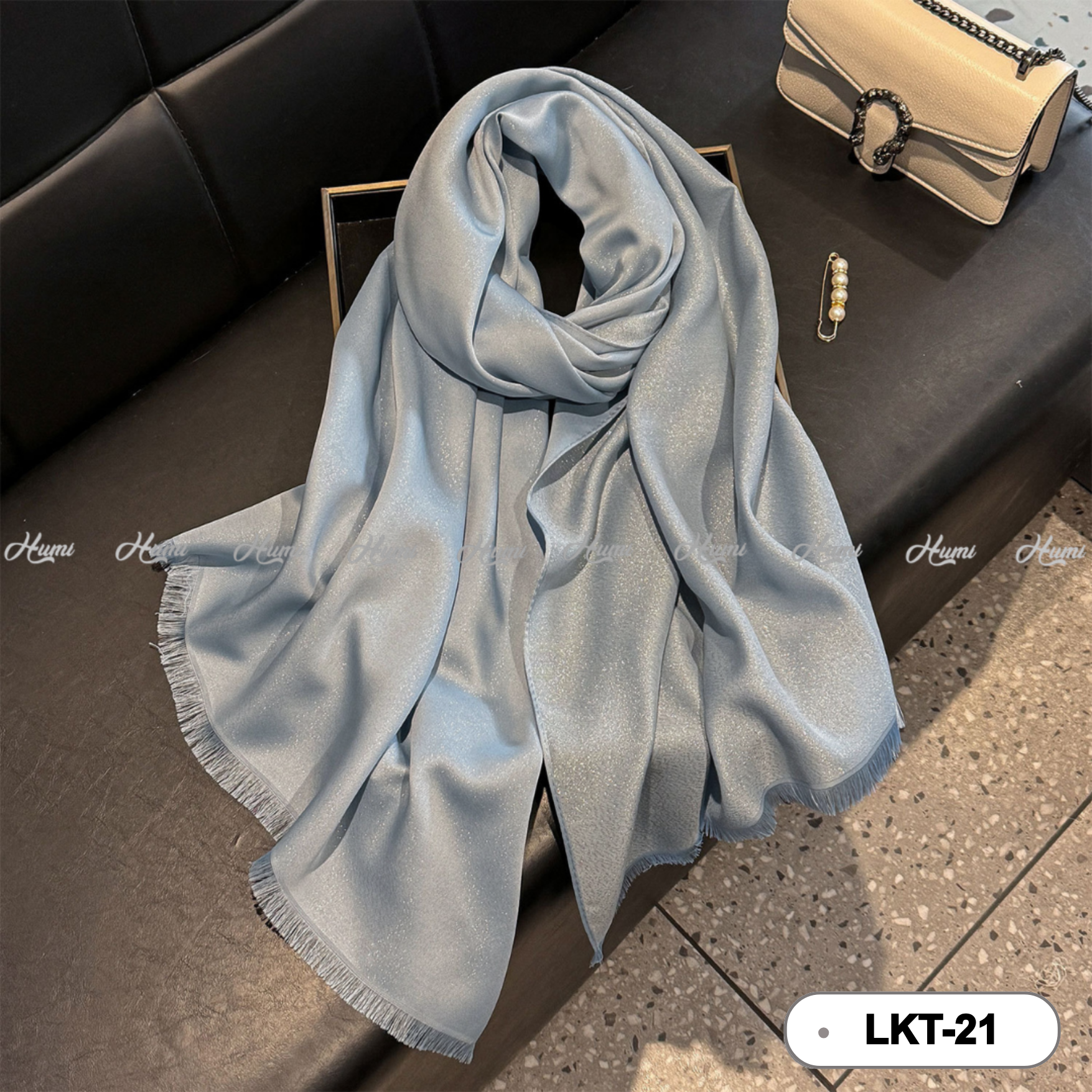 LỤA KIM TUYẾN (LKT21 XANH XÁM)