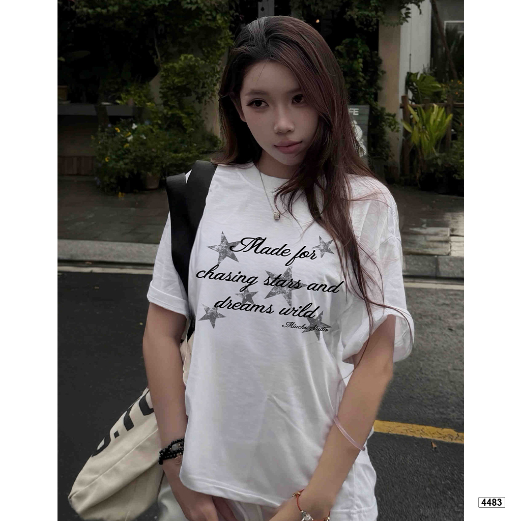 Áo thun nữ form boxy Miucho chất vải cotton xược thoáng mát in mix 4483_thumbnail_6