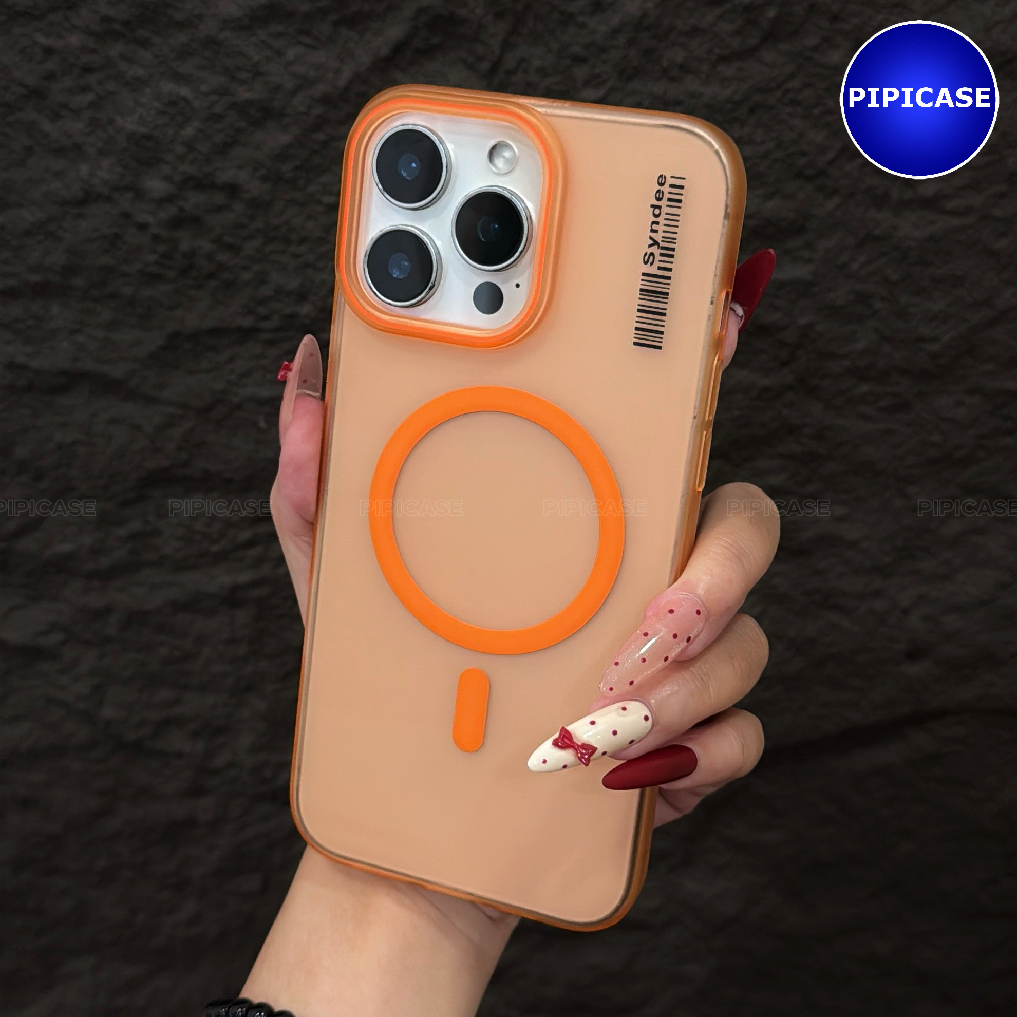 Ốp Lưng iPhone 16 Pro Max - Syndee - Cam