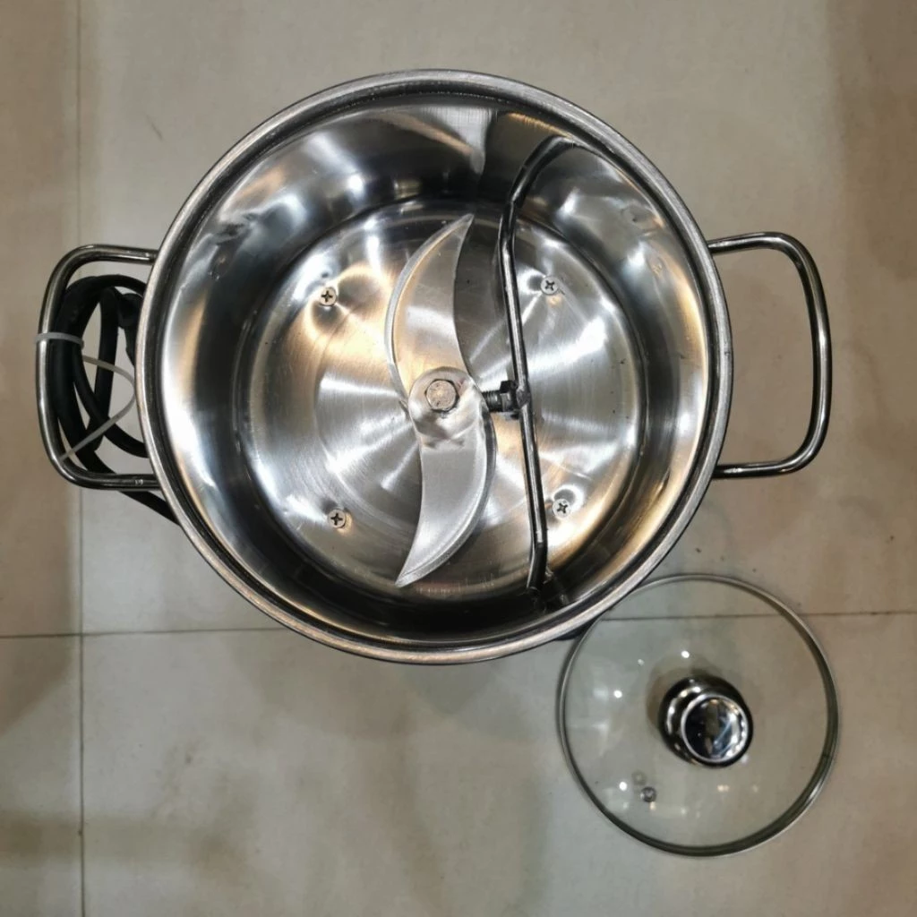 Máy Xay Giò Chả 750W Nồi Inox - Xay Thịt, Xay Pate, Xay Ruốc Cho Gia Đình & Cơ Sở Chế Biến_thumbnail_4