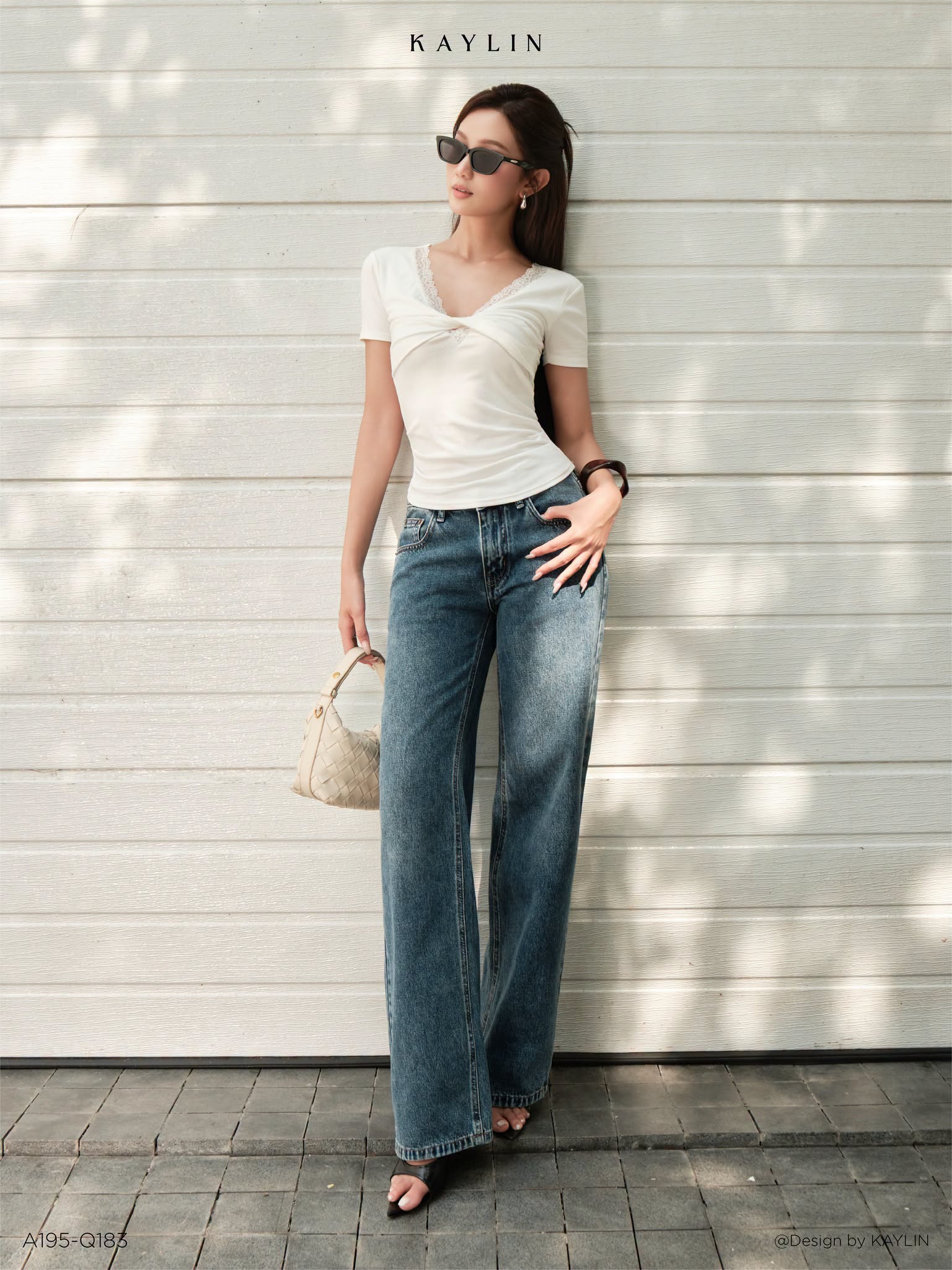 Quần Jean Suông KAYLIN Hazel Denim