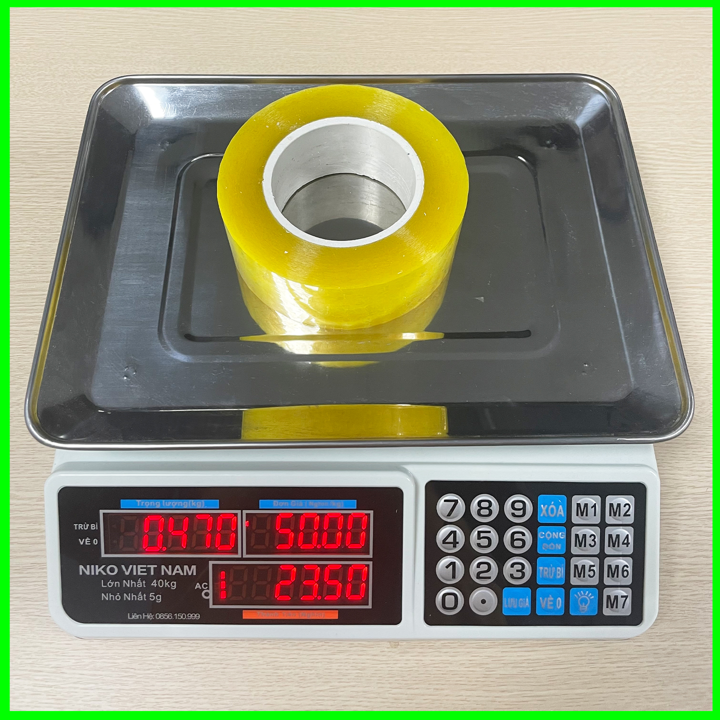 Cân Điện Tử Tính Tiền 40KG – 2 Màn Hình Trước Và Sau_thumbnail_1